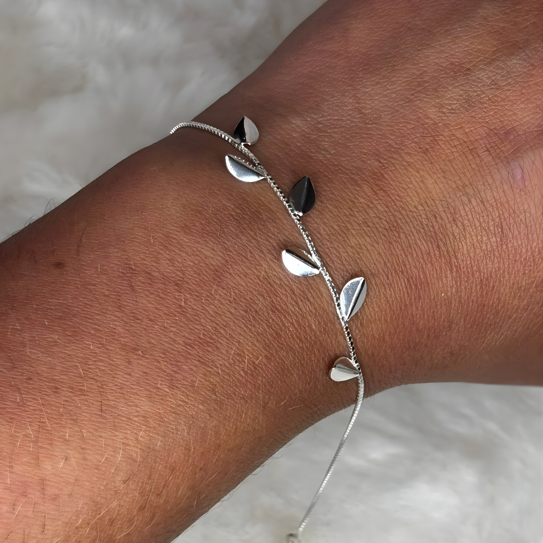 Pulseira Caminho de Folhas