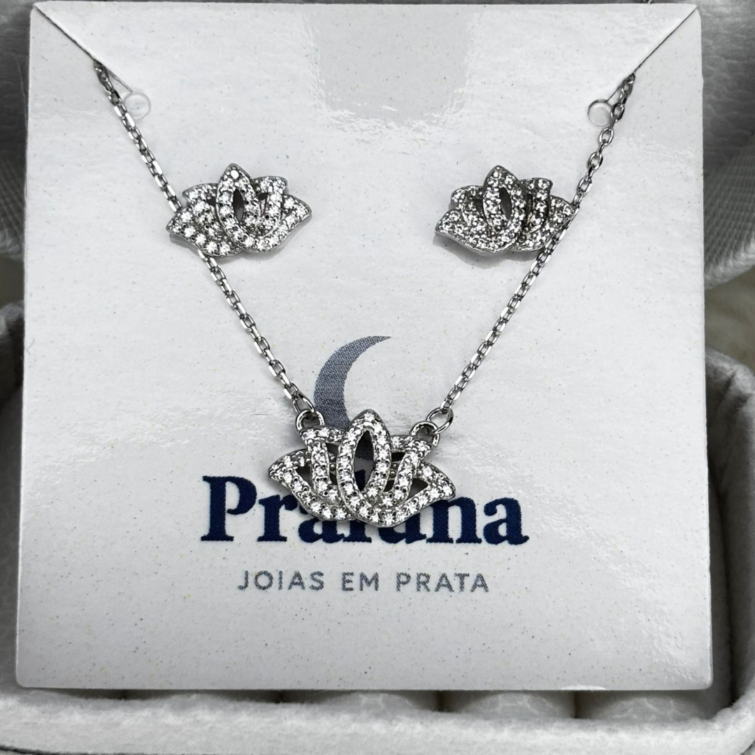 Conjunto Flor de Lótus