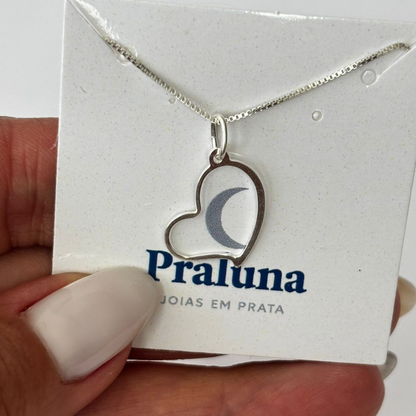 Colar Coração de Luna