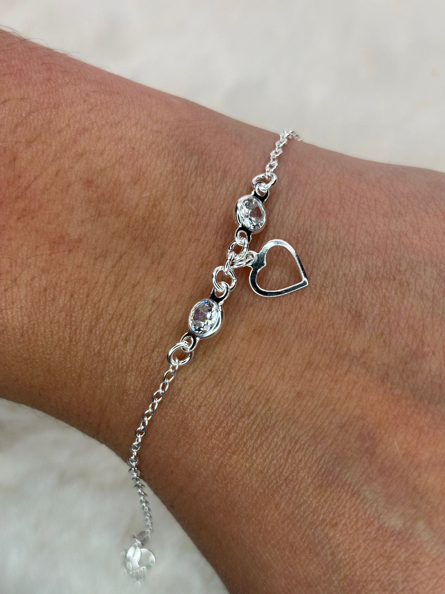 Pulseira Coração Iluminado