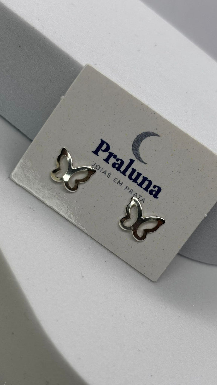 Brinco Borboleta Vazada