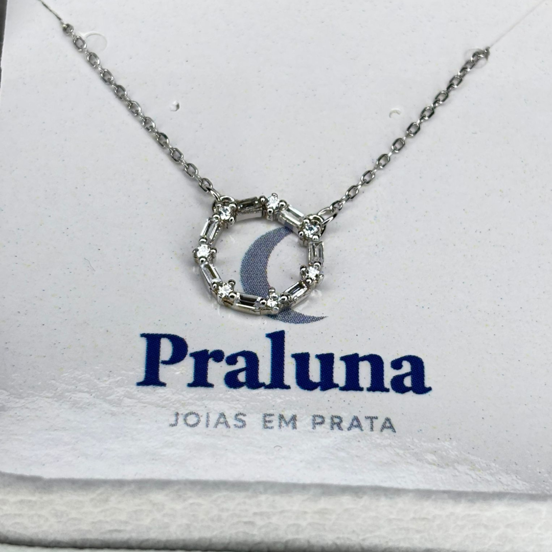 Colar Círculo de Pedras